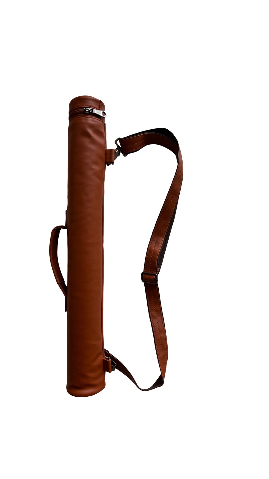 Sanchi Flute Bag - Chocolate Brown